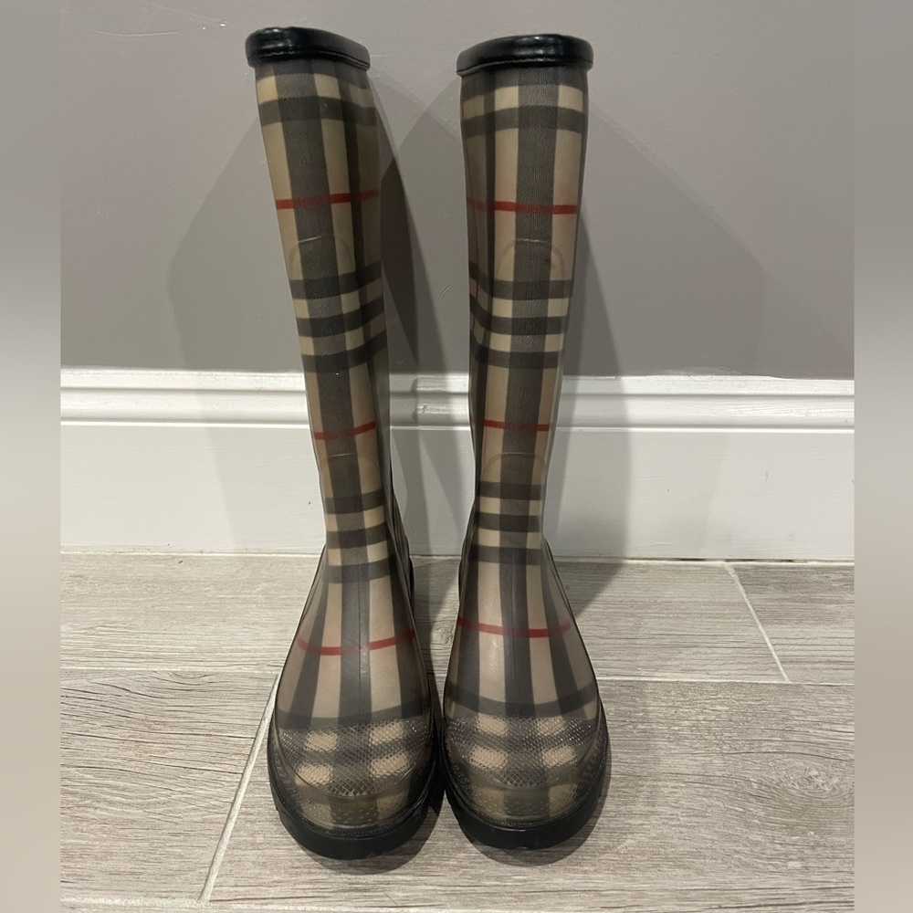 USED! Burberry Rain boots 36
